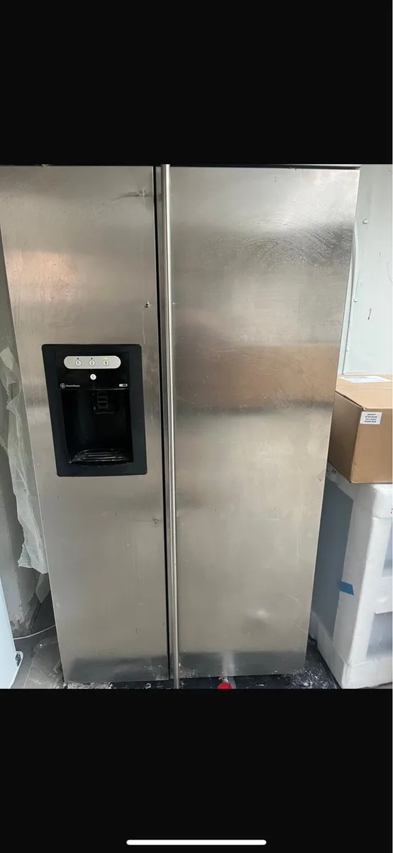 GE American Fridge and Freezer - Image 1