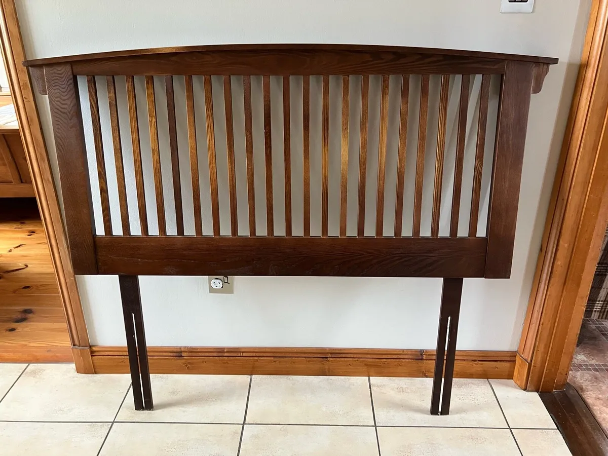Mahogany headboard - Image 2