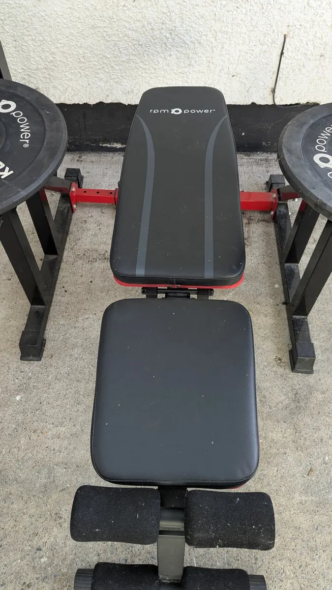 Weights | Squat rack |Bench | Barbell - Image 3