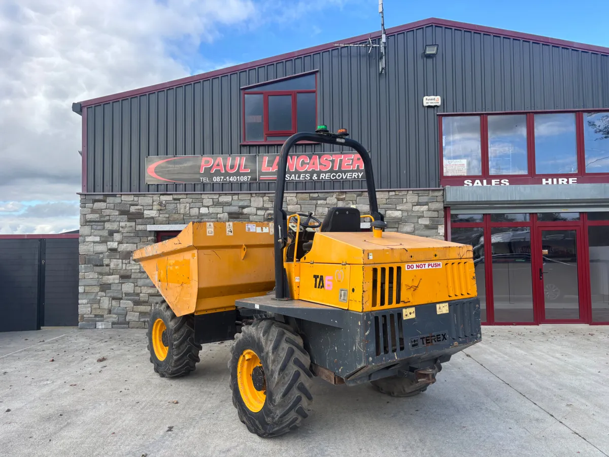 Terex 6 ton dumper - Image 1