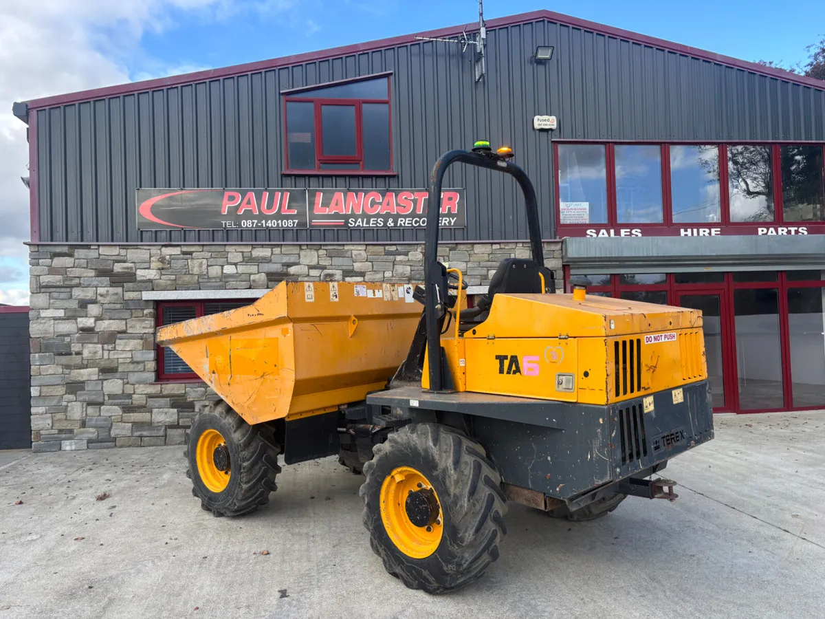 Terex 6 ton dumper - Image 2