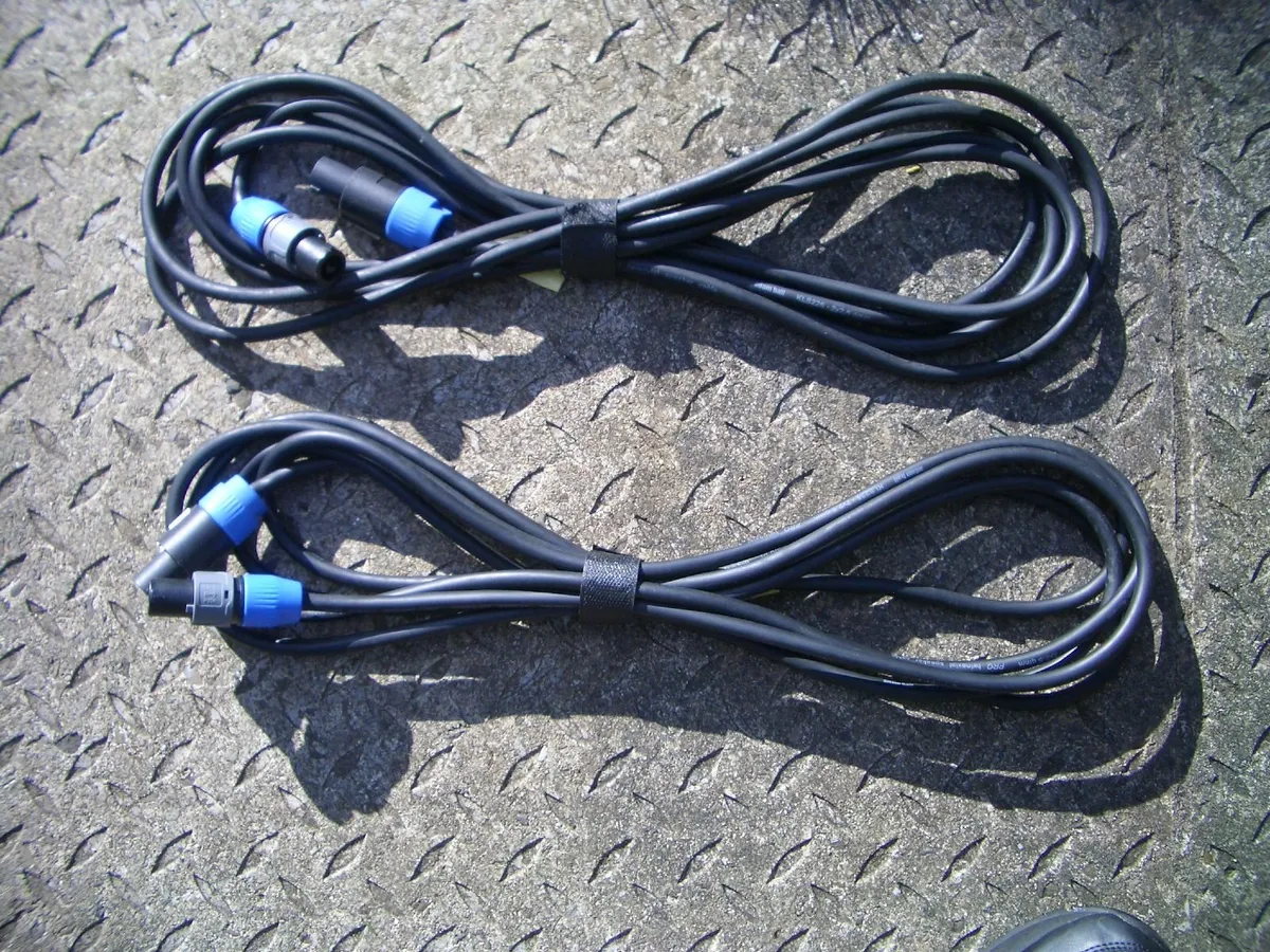 New Neutrik - Speakon Speaker Cables 2 x 2.5 - Image 2