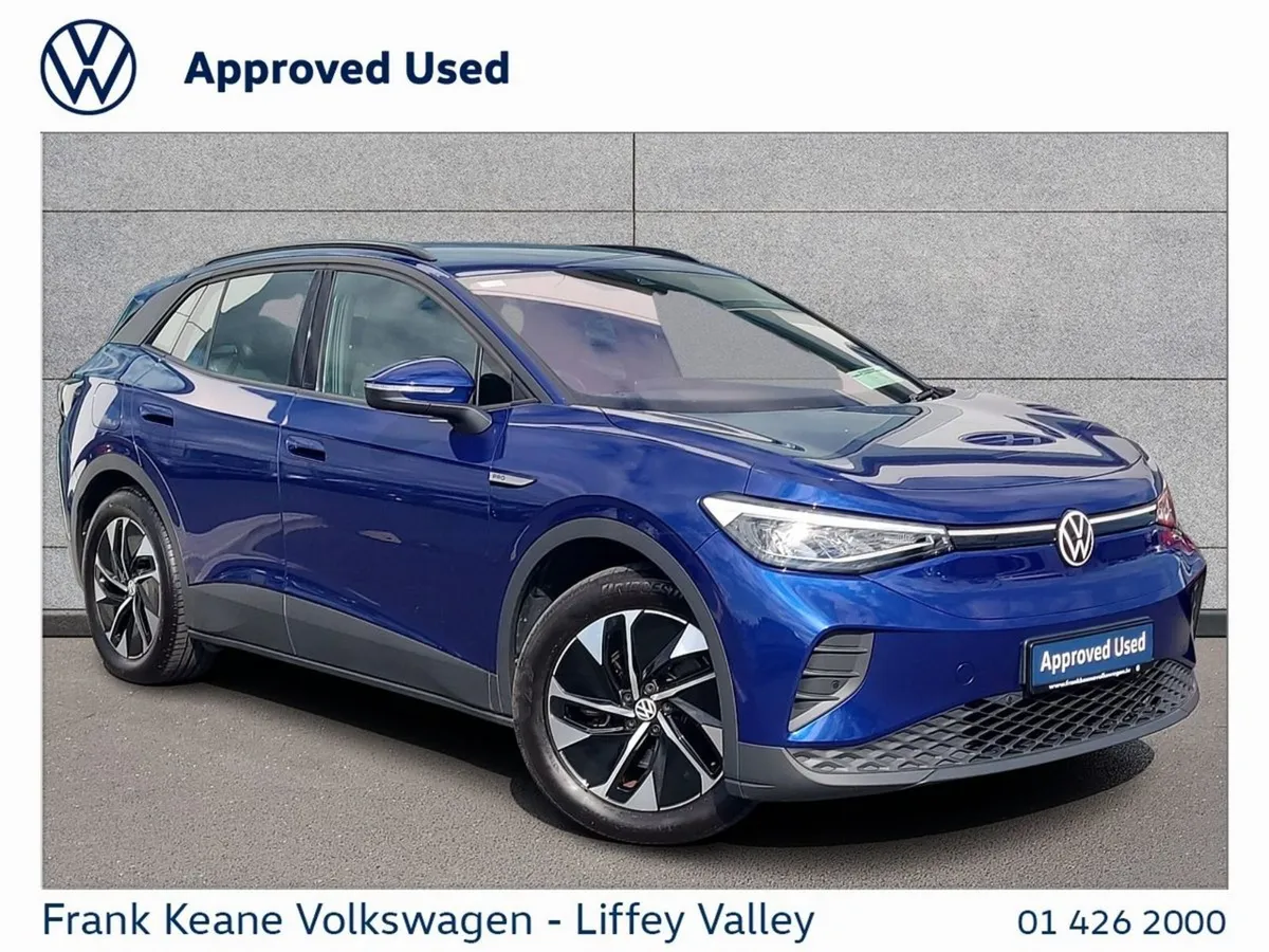 Volkswagen ID.4 77kwh Life 204HP Blue Dusk   heat - Image 1