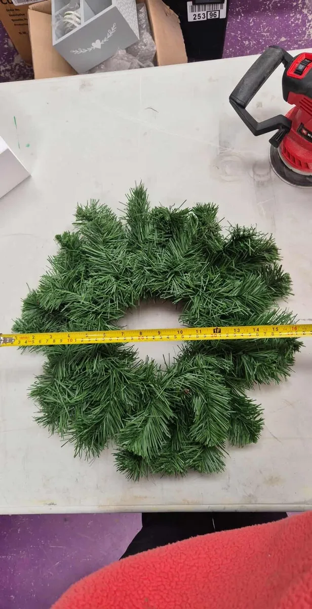 Faux wreath bases 40cm - Image 2