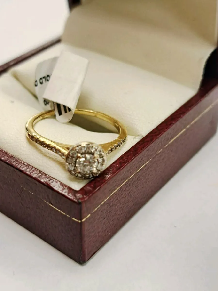 18K Gold Diamond Ring 18Ct - Image 3