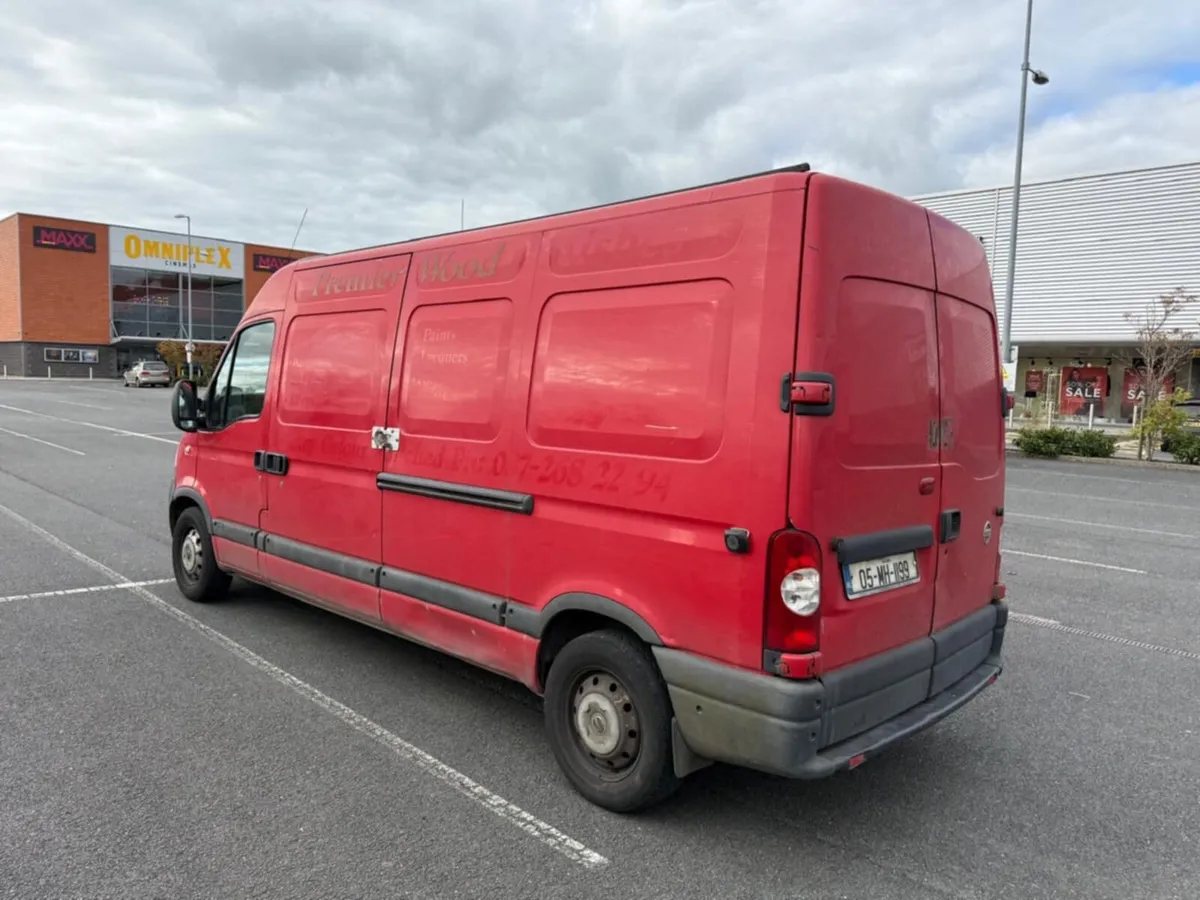 Nissan interstar 2.5 diesel doe - Image 1