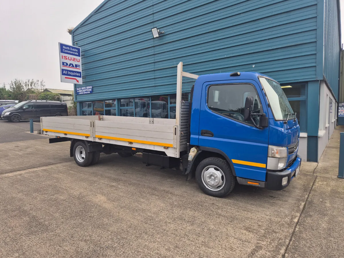 2017 MITSUBISHI CANTER 3.5TON DROPSIDE - Image 2