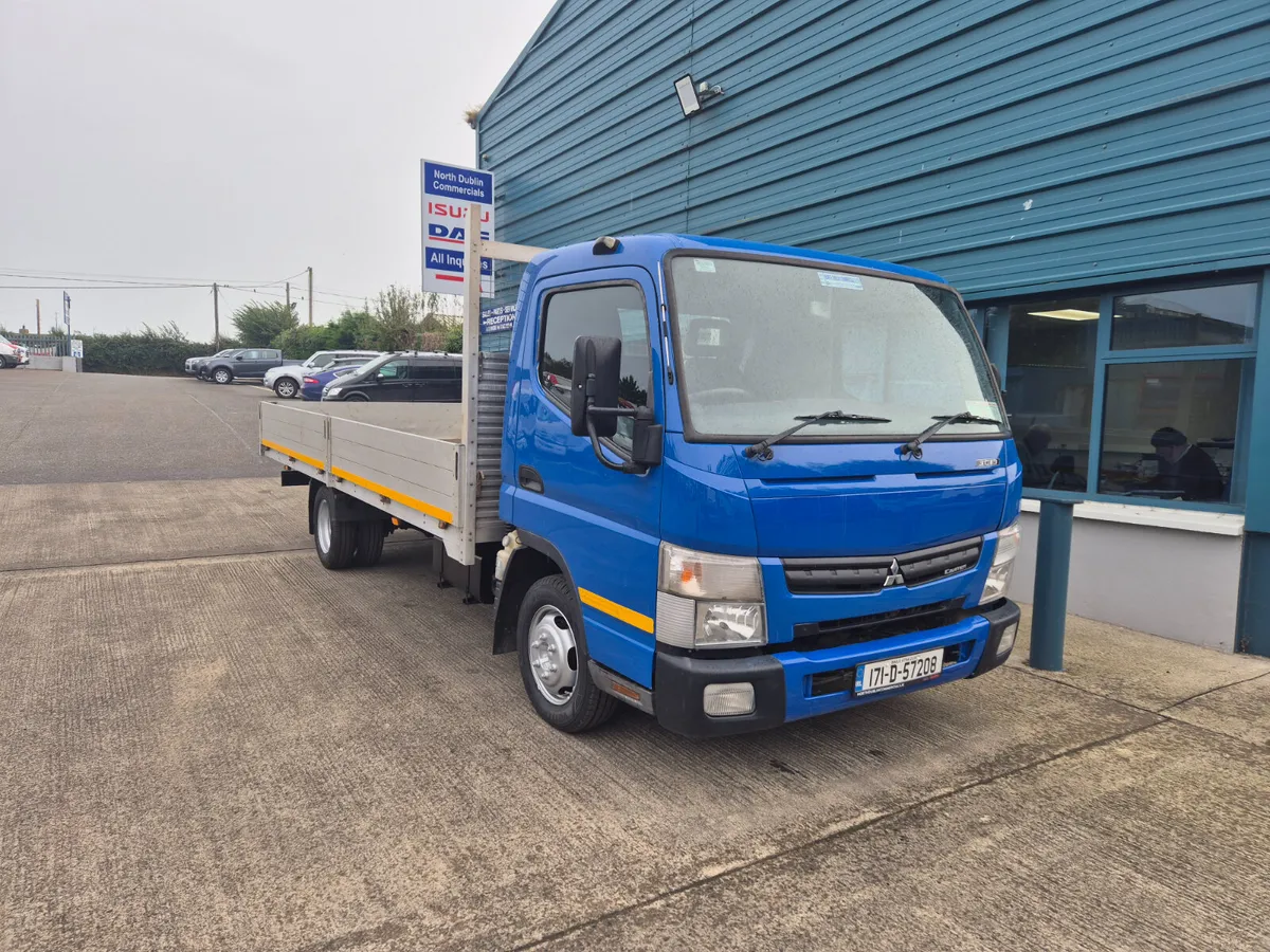 2017 MITSUBISHI CANTER 3.5TON DROPSIDE - Image 1