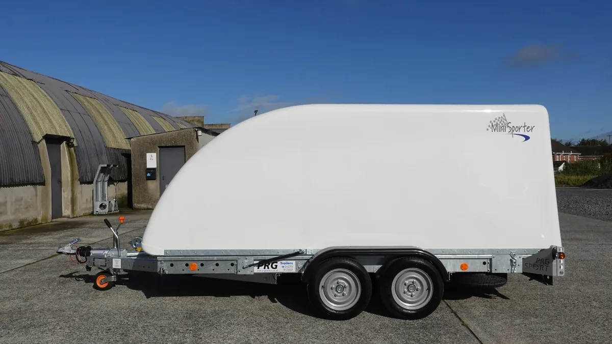 PRG Mini Sporter Enclosed Car Transporter - Image 3