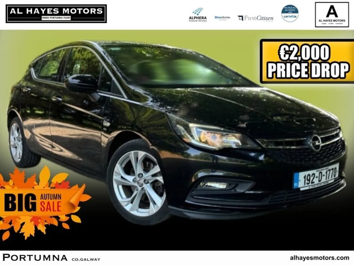 Opel Astra SRI 1.6 Cdti 5DR  sale NOW ON - Image 1