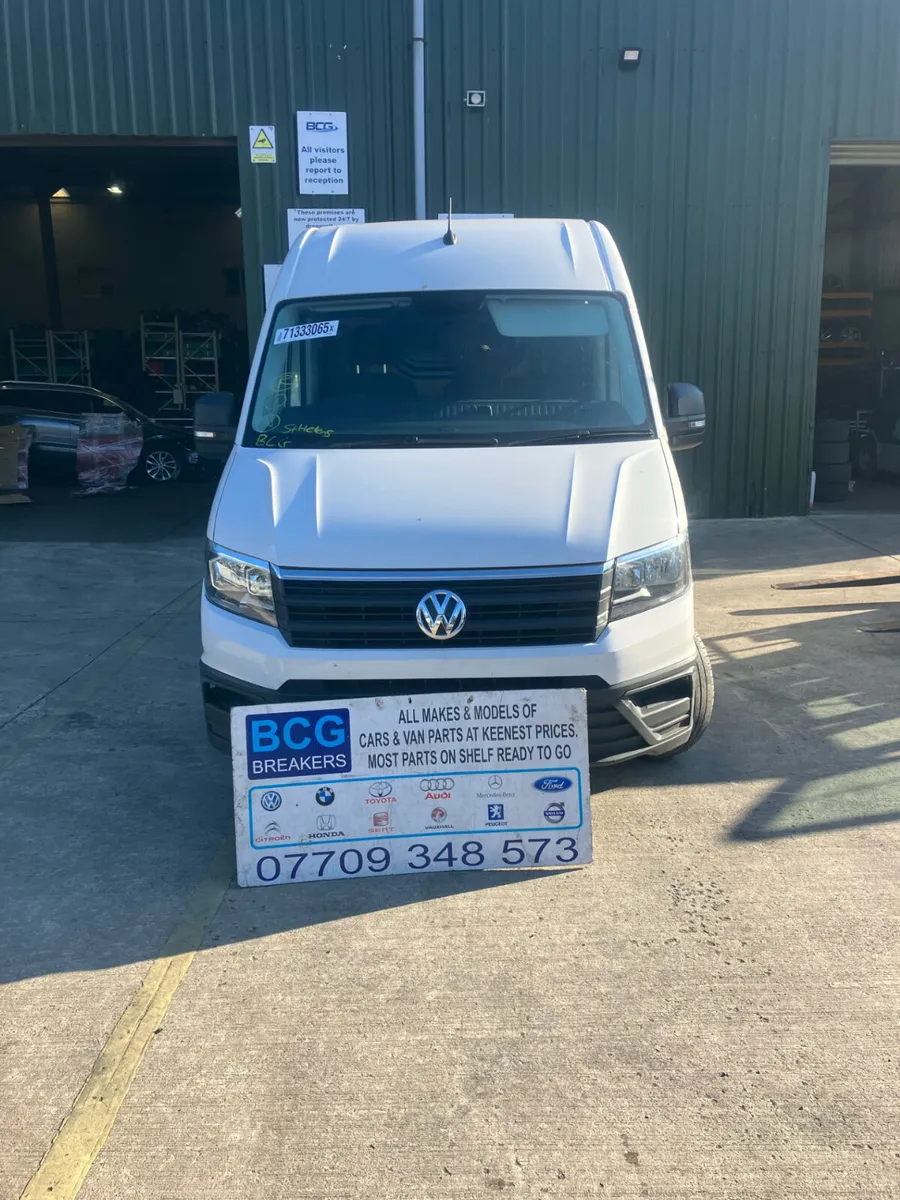 2022 vw crafter parts breaking
