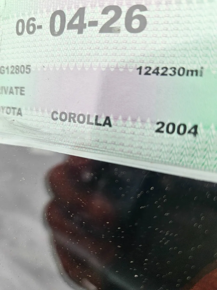 Toyota Corolla 2004 - Image 1
