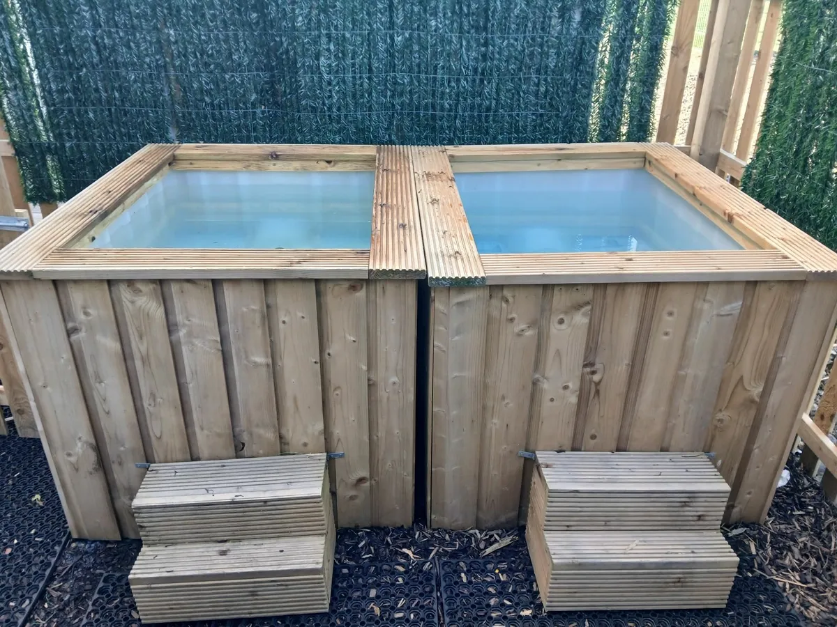 Sauna Cube  & Two XL Ice Baths for Sale 🔥 - Image 4