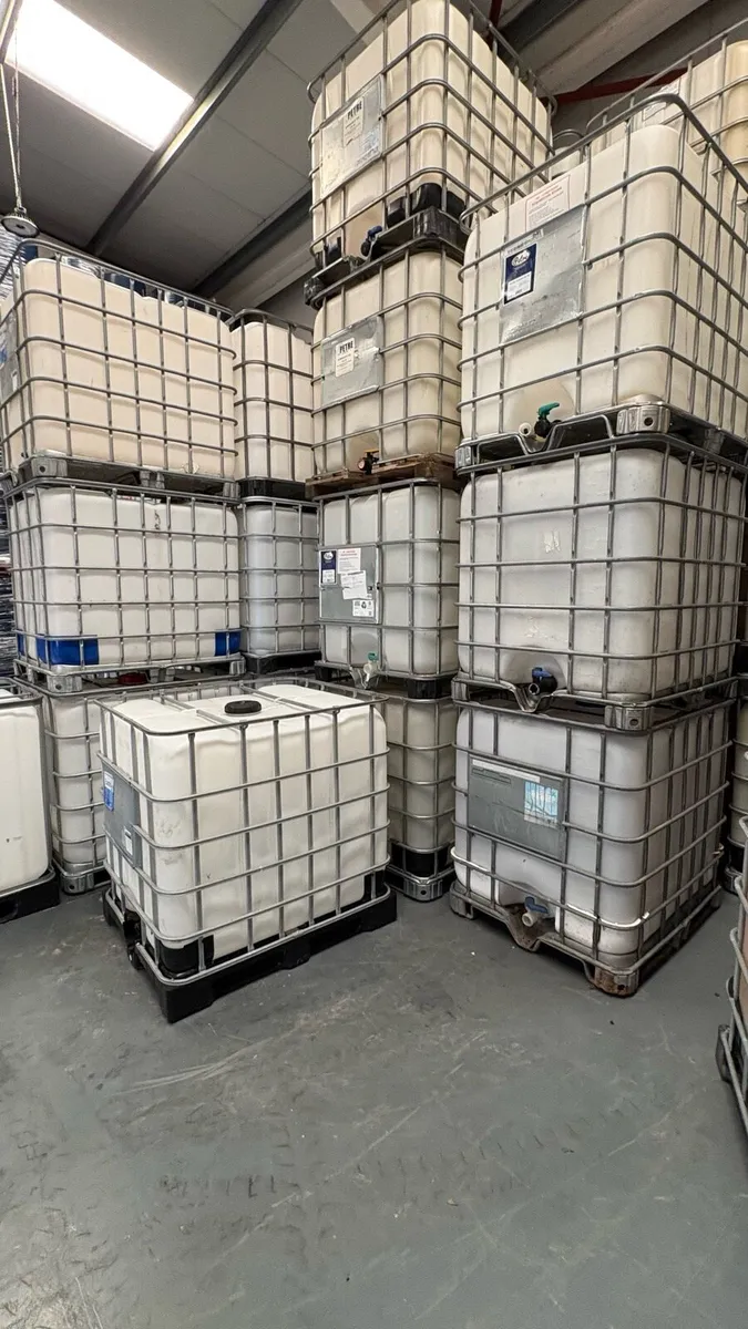 Used IBC containers