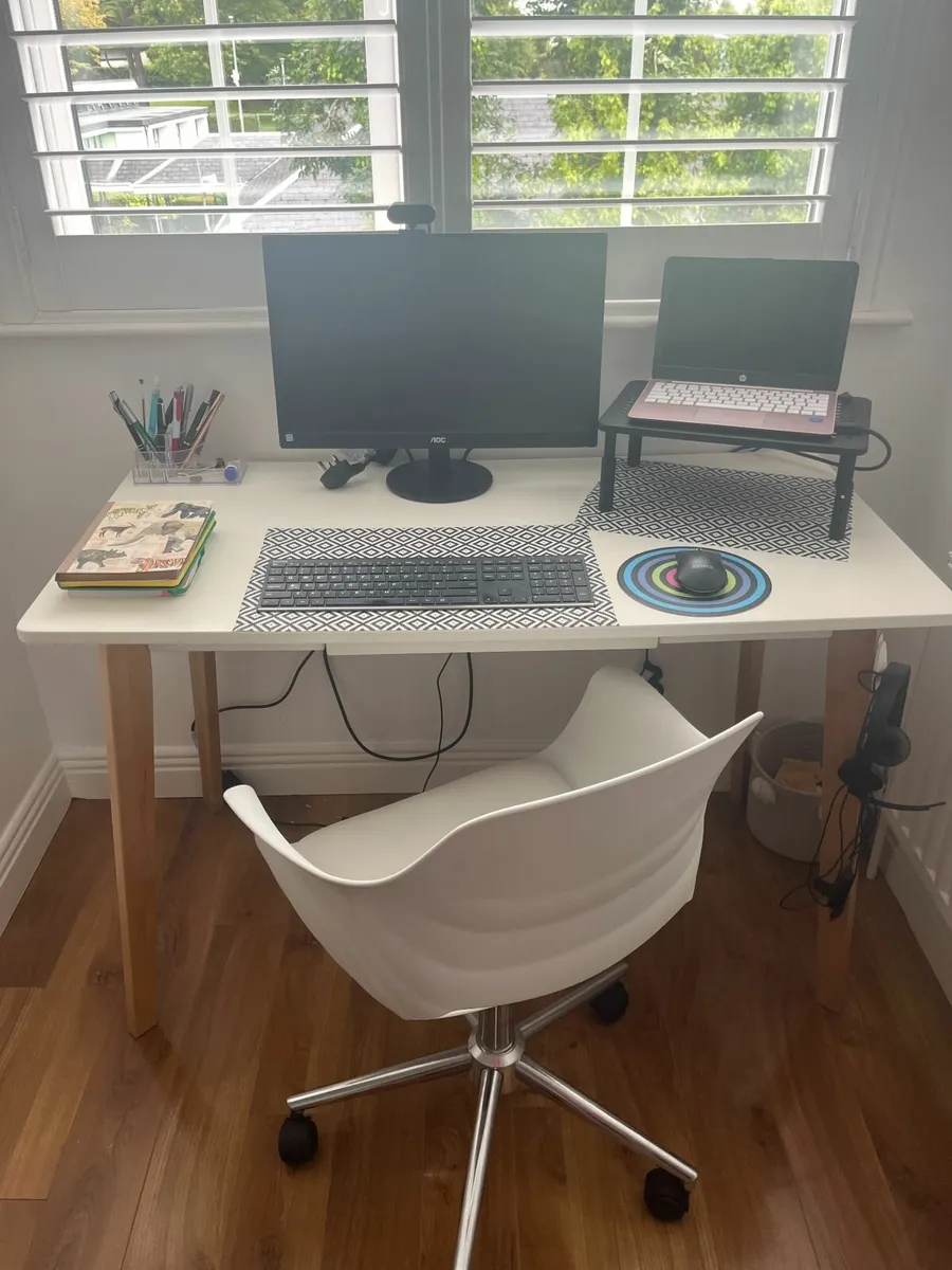 Office/Homework Desk and chair for sale - Image 2