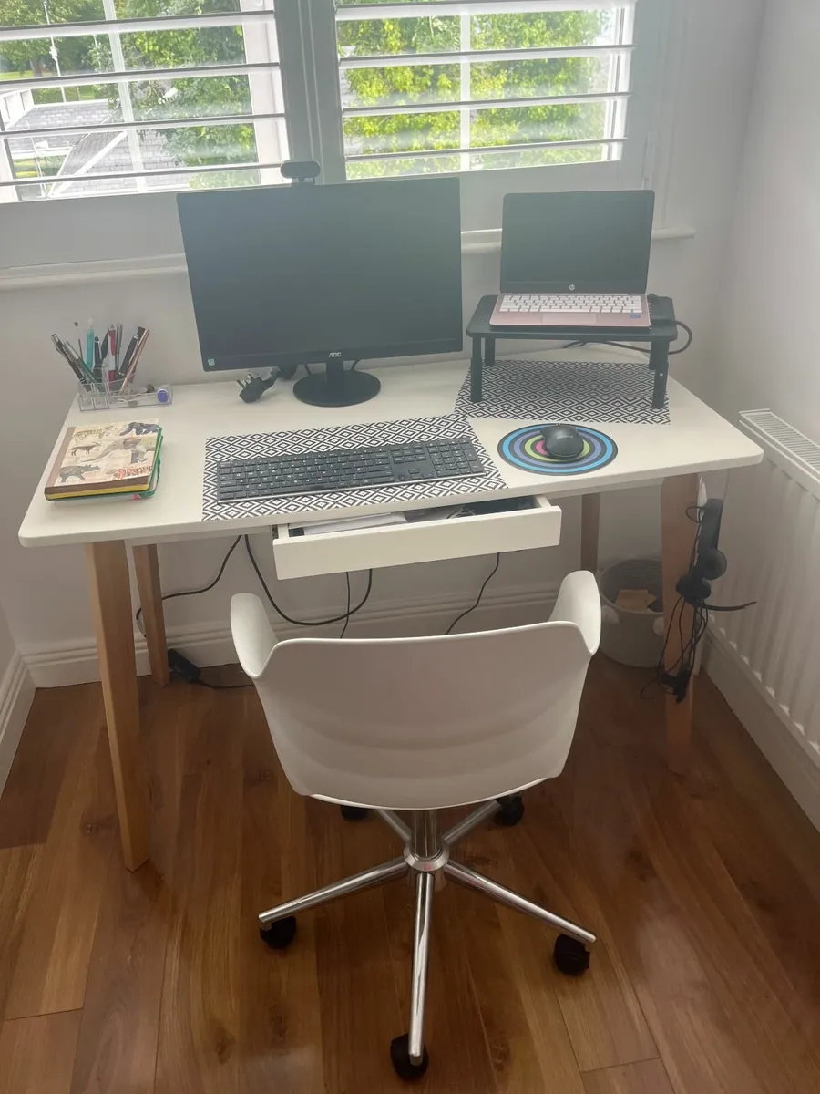Office/Homework Desk and chair for sale - Image 3