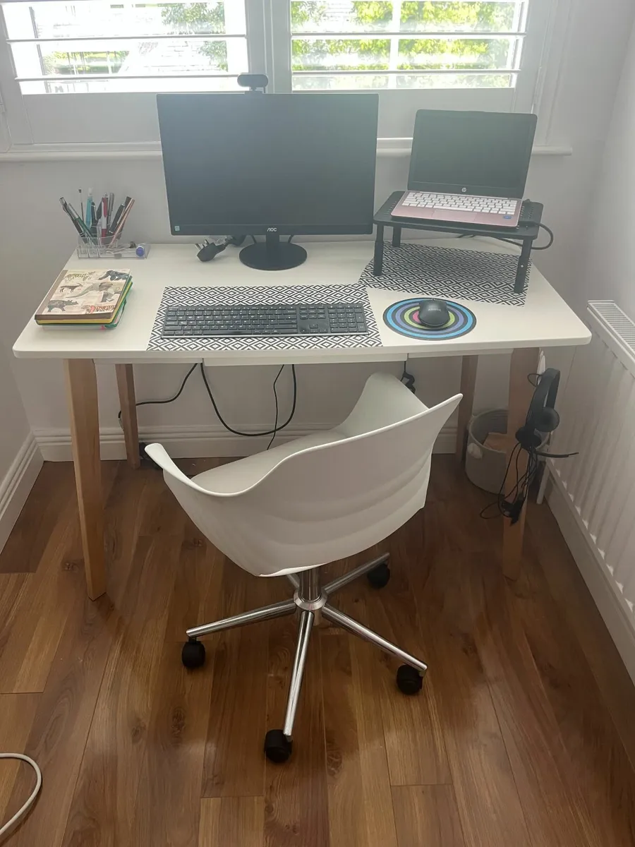Office/Homework Desk and chair for sale - Image 4