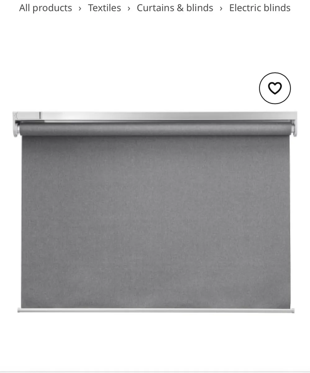 IKEA electric blackout blinds like new condition - Image 1