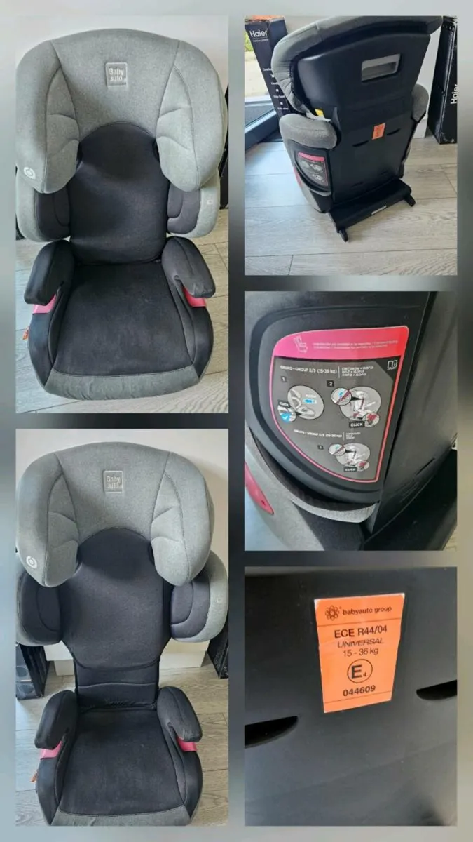 Iso fix car seat - Image 1