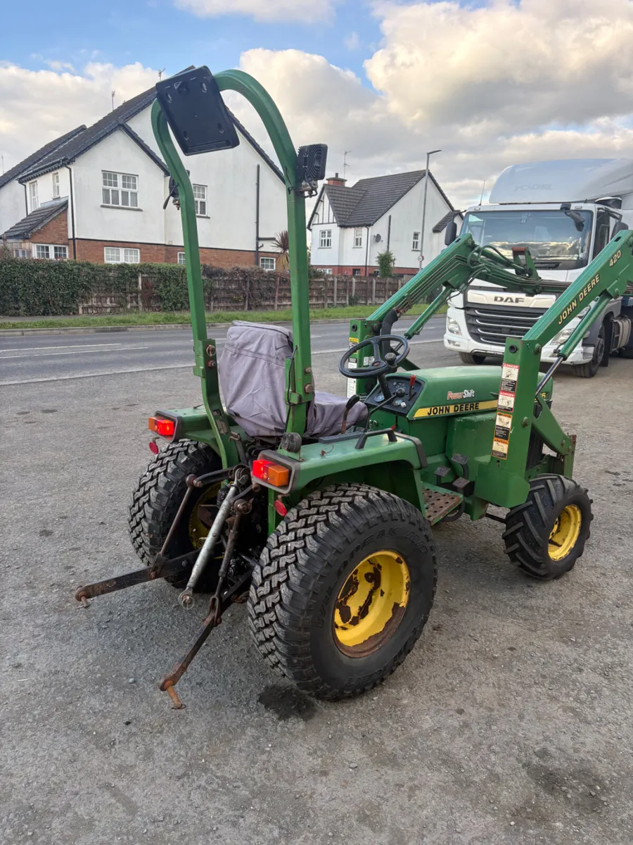 John Deere 855 compact tractor - Image 2