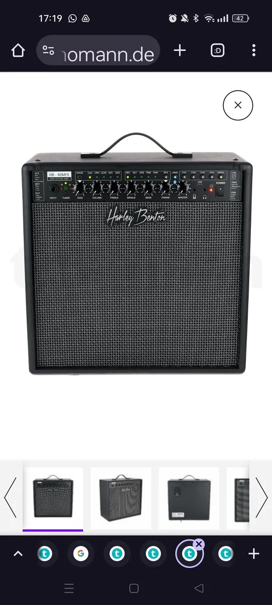 New Guitar Amp - Bluetooth - 40 Watt  with Effects - Image 4