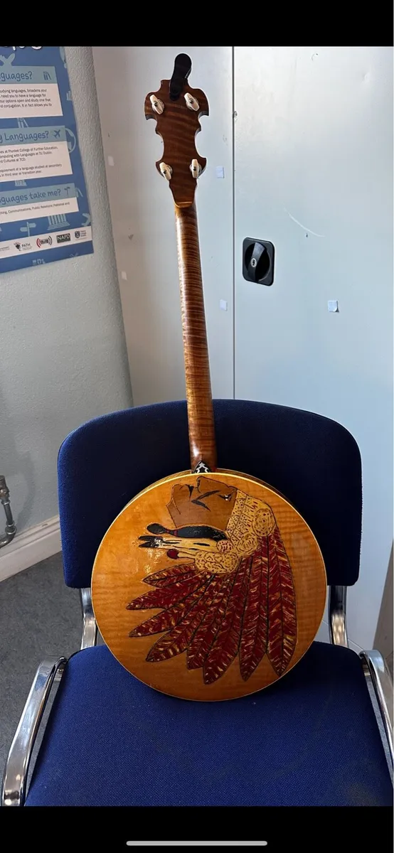 JRS Indian Chief Tenor Banjo - Image 2