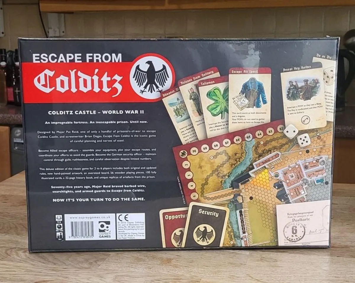 Escape from Colditz 75th Anniversary Edition board game - Image 2