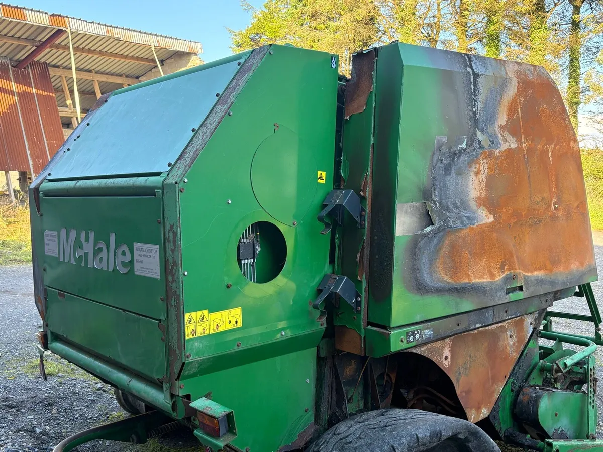 McHale 550 fire damaged - Image 4