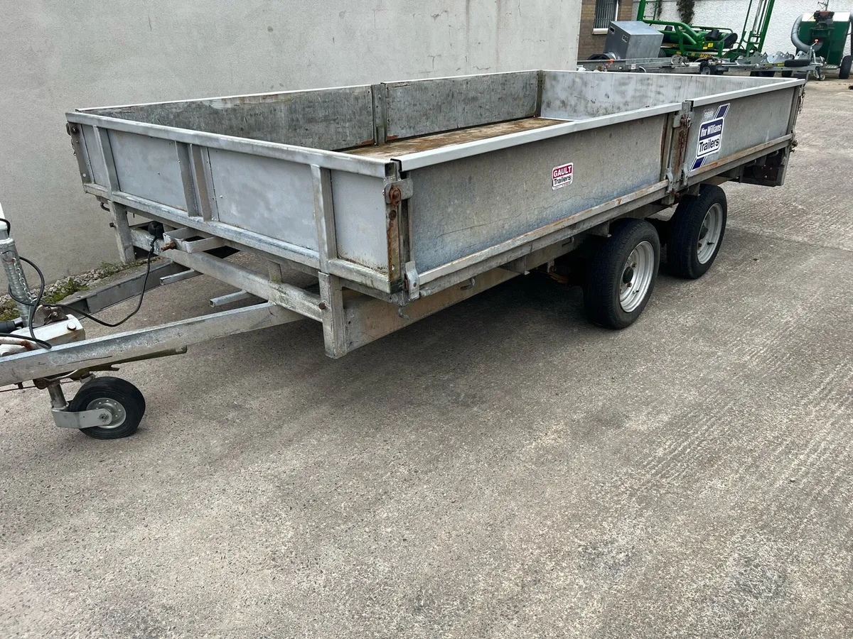 Ifor Williams Dropside Trailer 12’ - Image 1