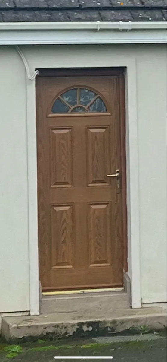 Brown PVC Front Door - Image 1