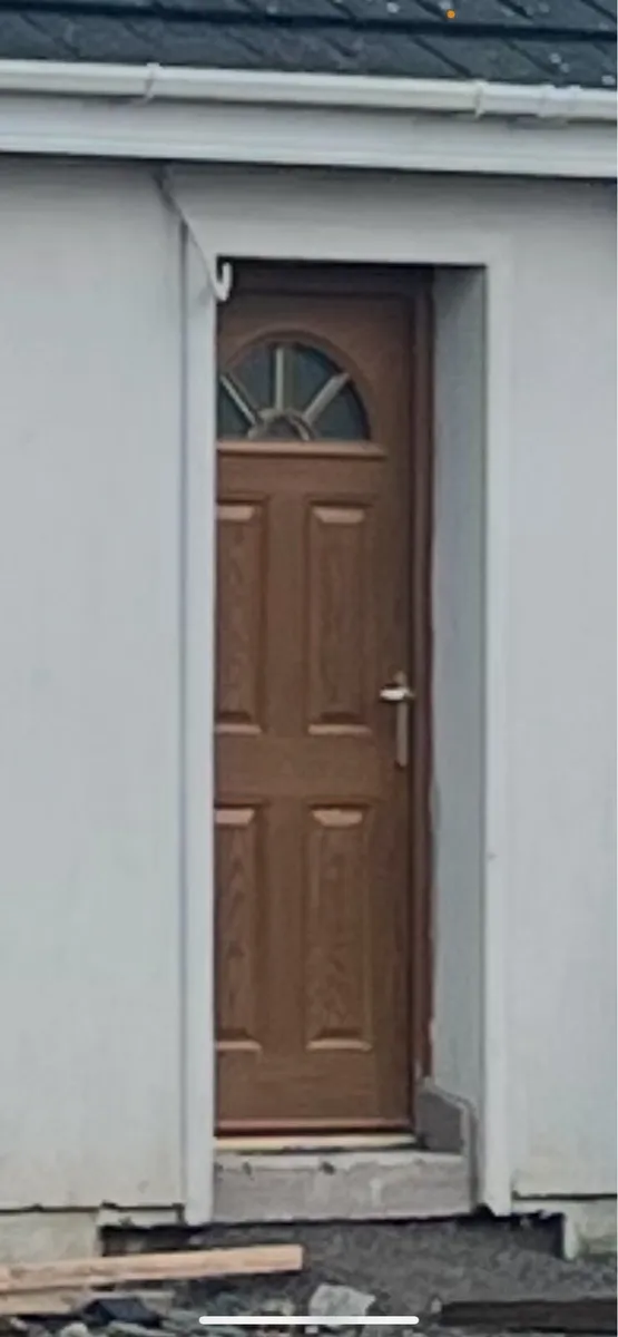 Brown PVC Front Door - Image 3