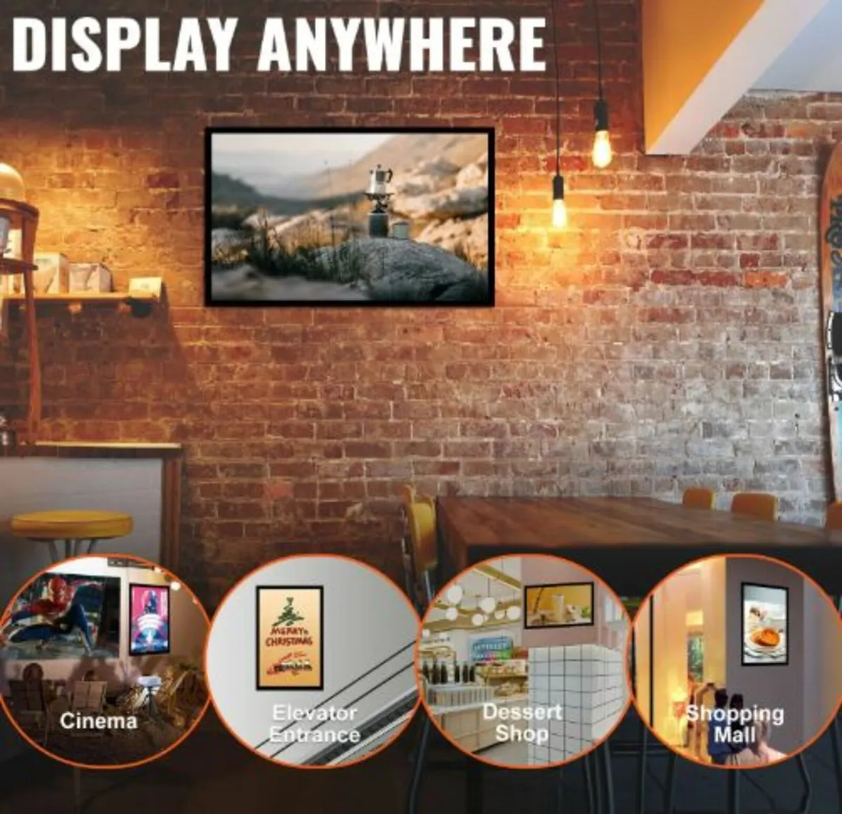 LED Poster Frame in Black,16x24 Inch Picture Frame - Image 3