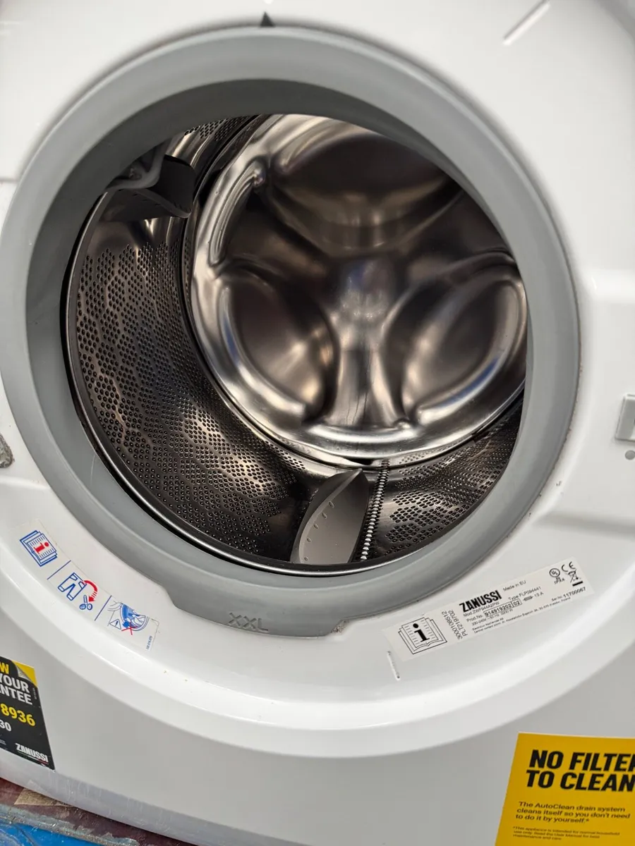 Zanussi Washing Machine 9KG Large Drum - Image 4