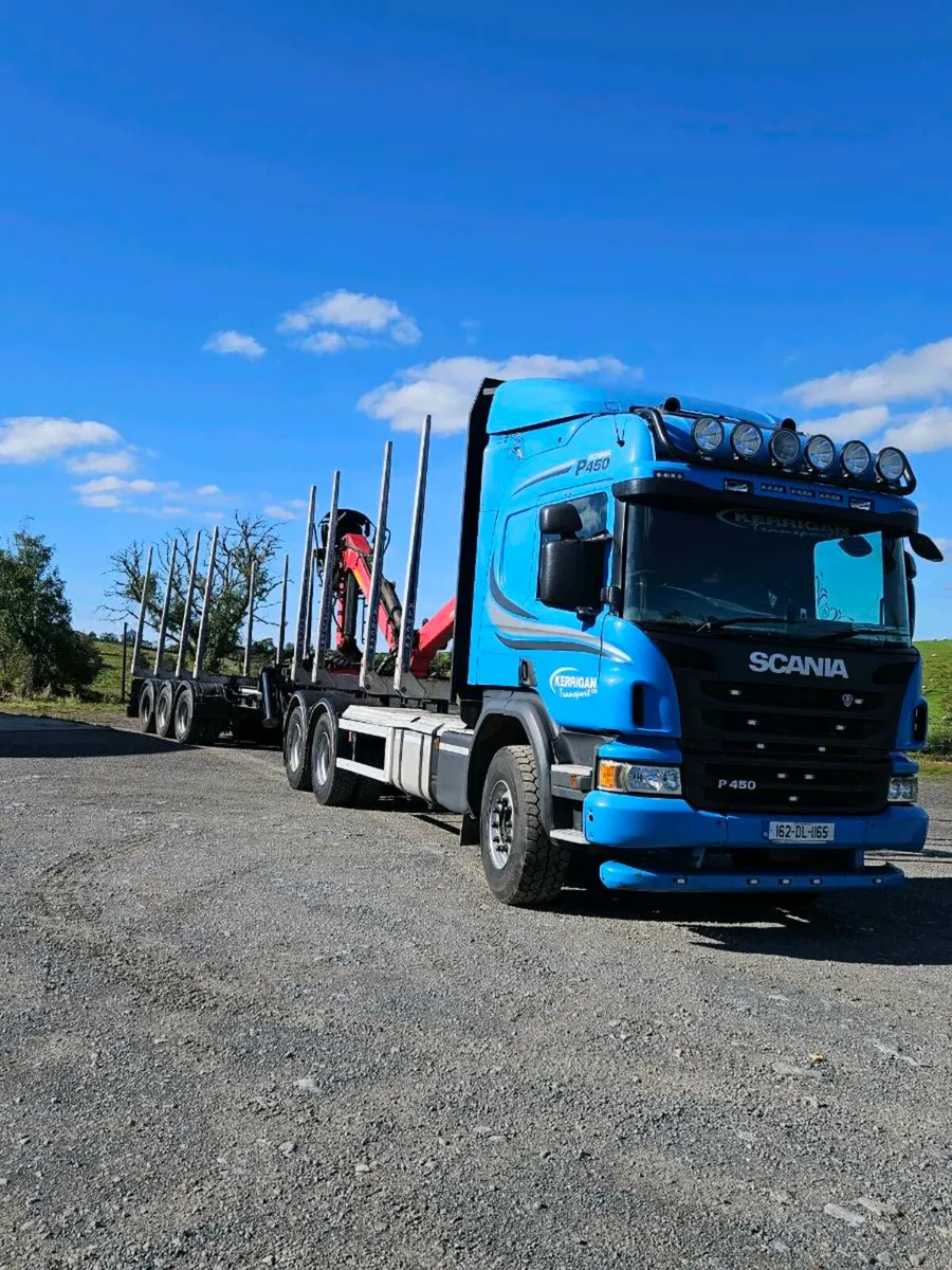 Scania P450 Rigid timber lorry - Image 1
