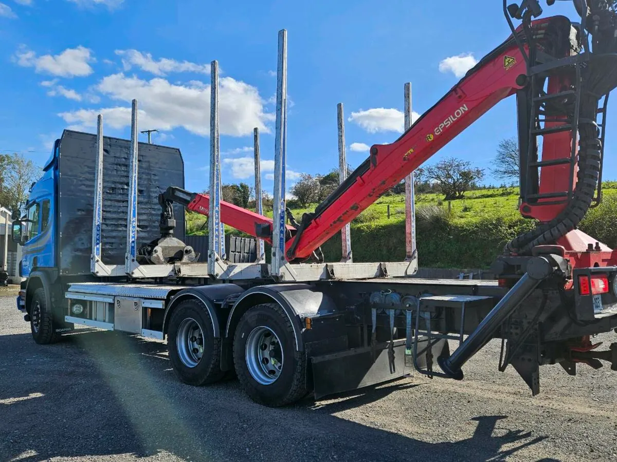 Scania P450 Rigid timber lorry - Image 4