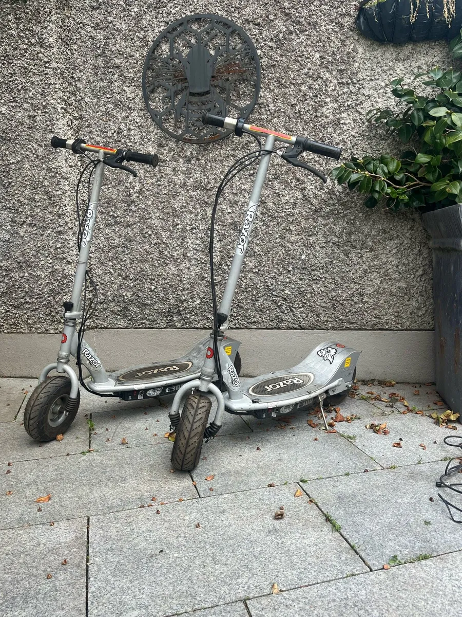 Two Electric Scooters - Image 1