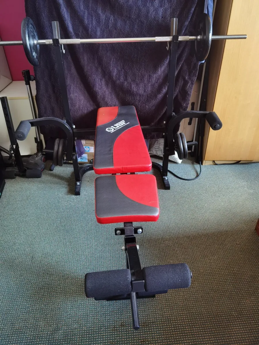 Weight bench, barbell, dumbell - Image 2