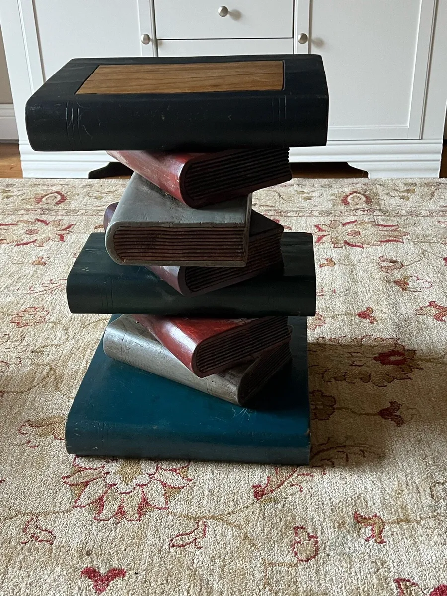 Stack of books table - Image 1