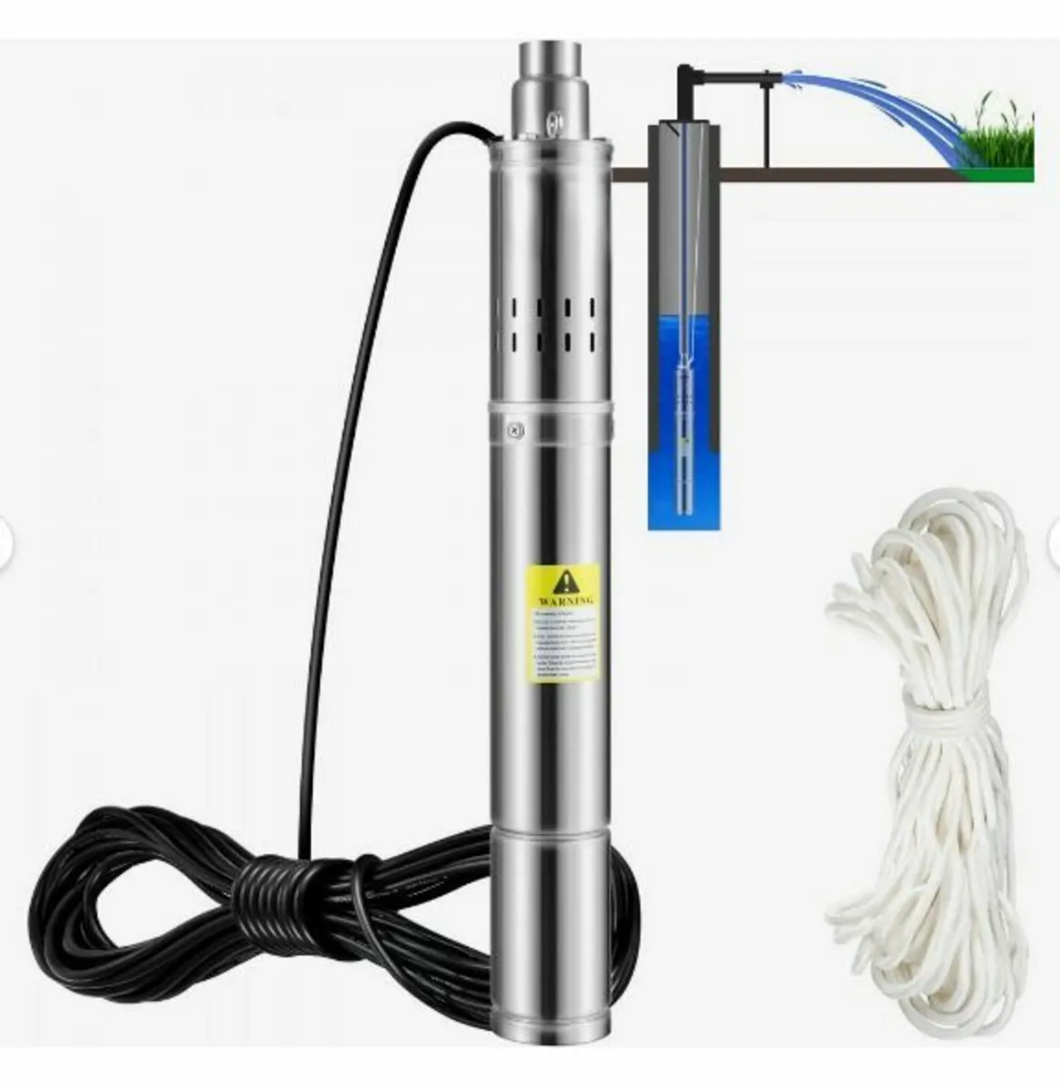 Deep Well Submersible Pump, 550W - Image 1