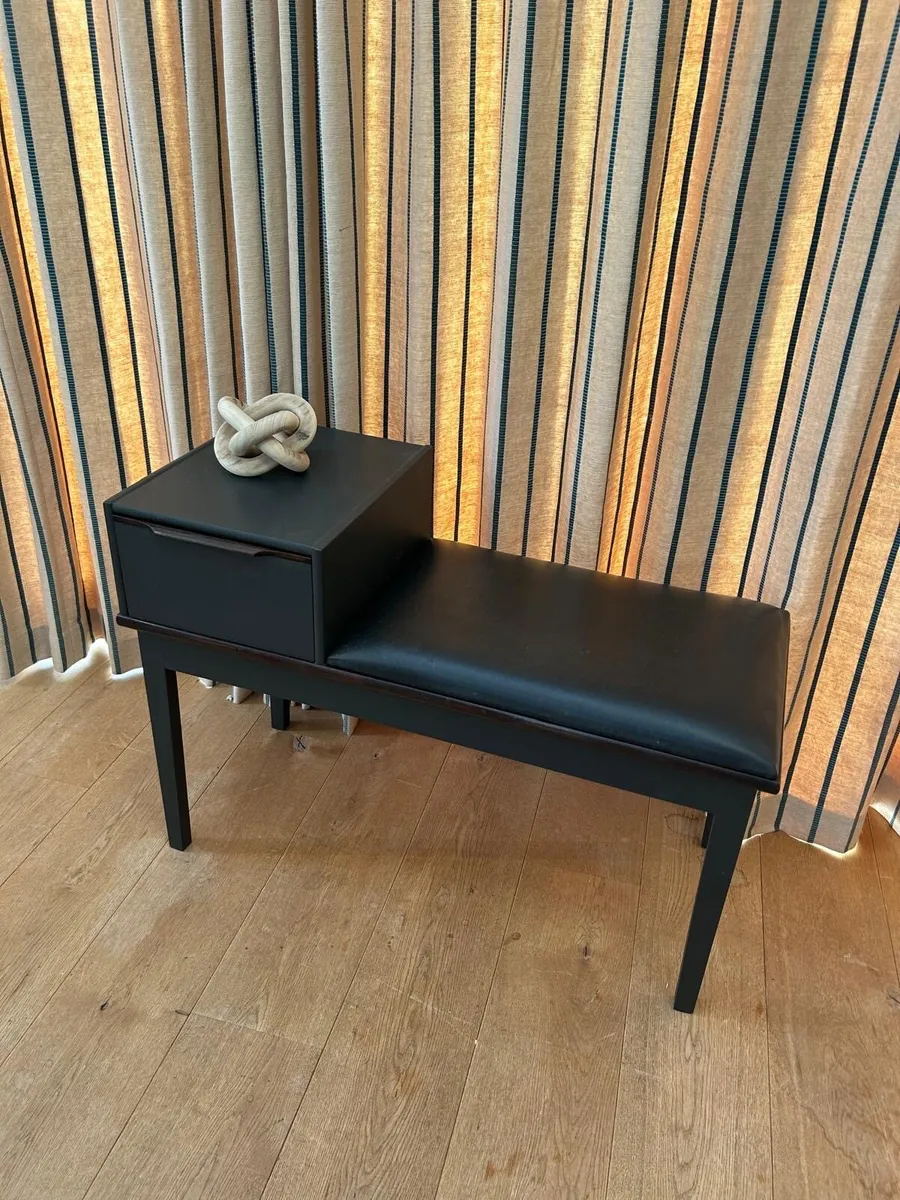 Hall table / MCM telephone seat - Image 1