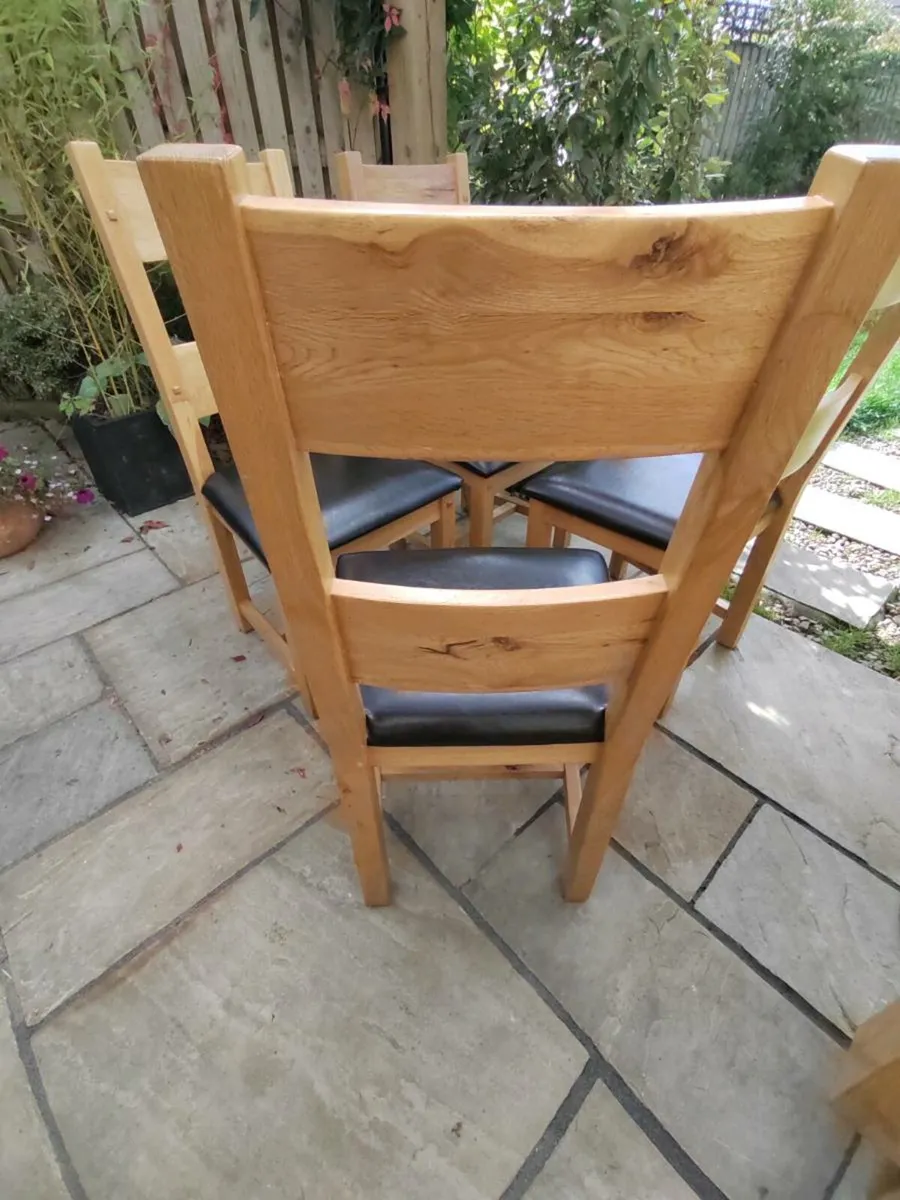 4 kitchen dining chairs - Image 3