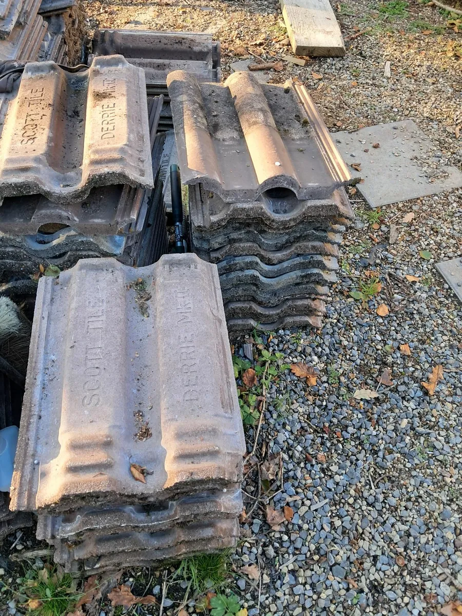 Scotts brown tiles for sale - Image 1