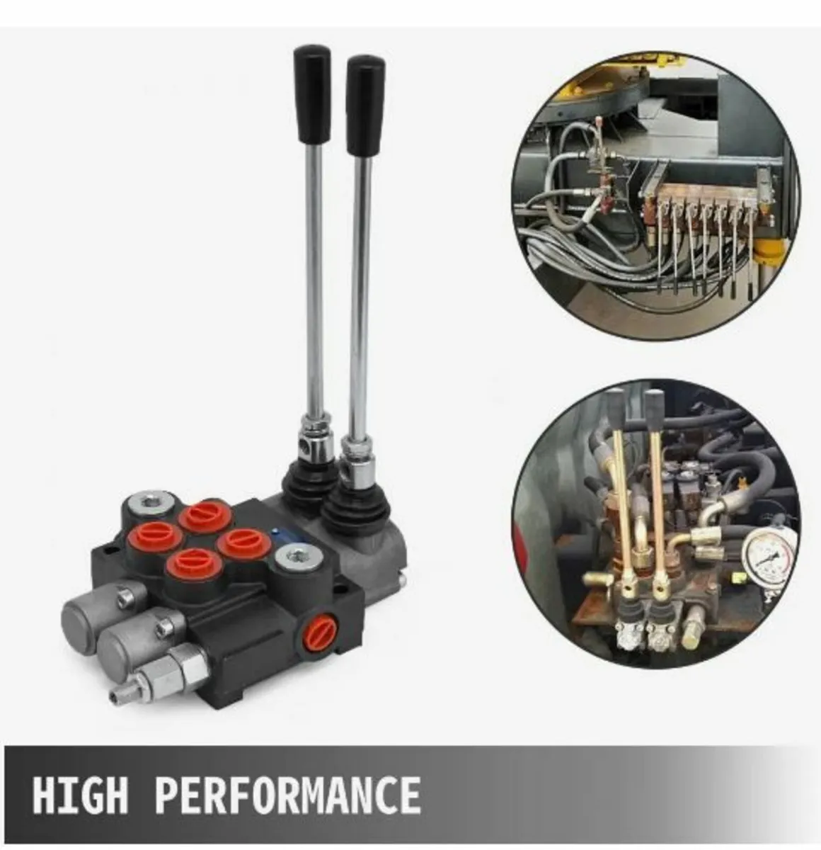 Mophorn Hydraulic Valve 2 Spool - Image 3