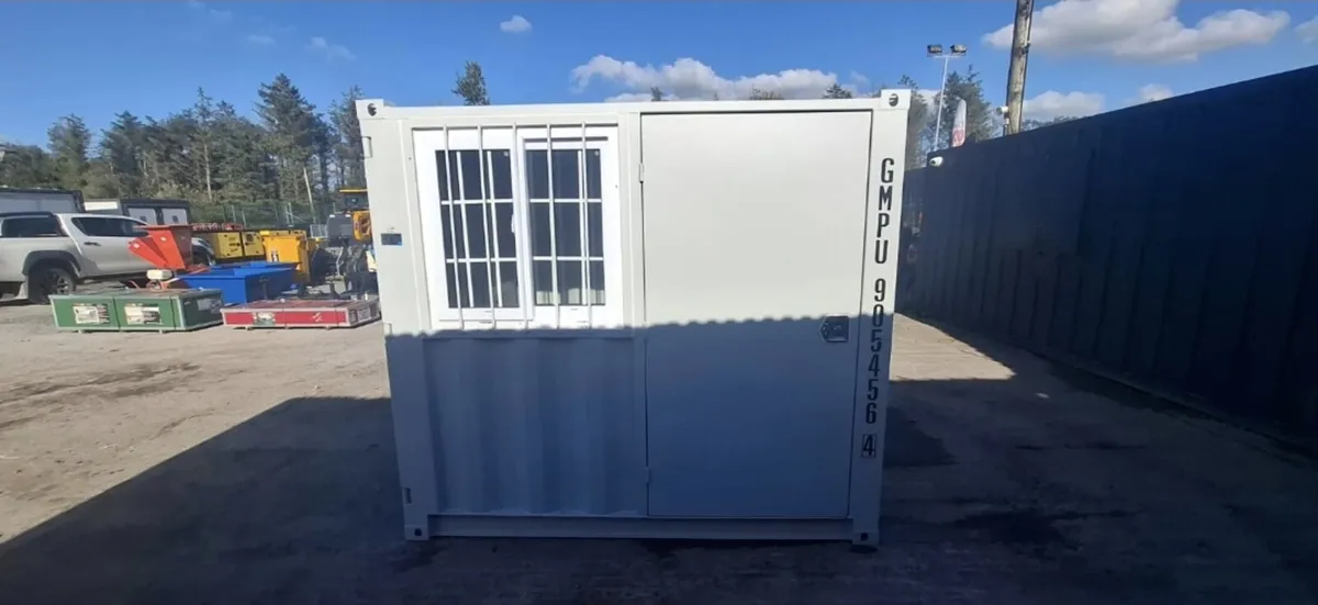 7ft x 6ft Steel Container – Side Door, Window - Image 4