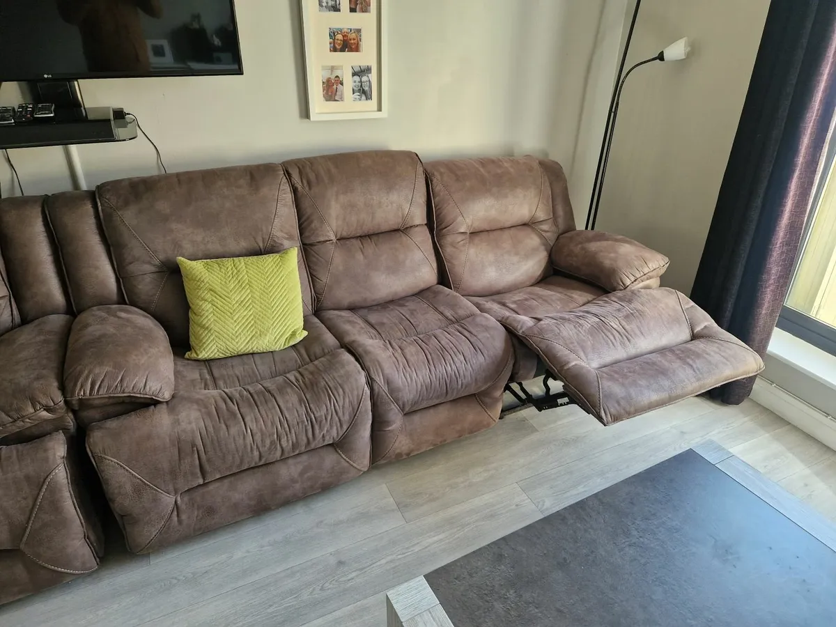 Free 3 Seater & 2 Seater Recliner Couches - Image 1