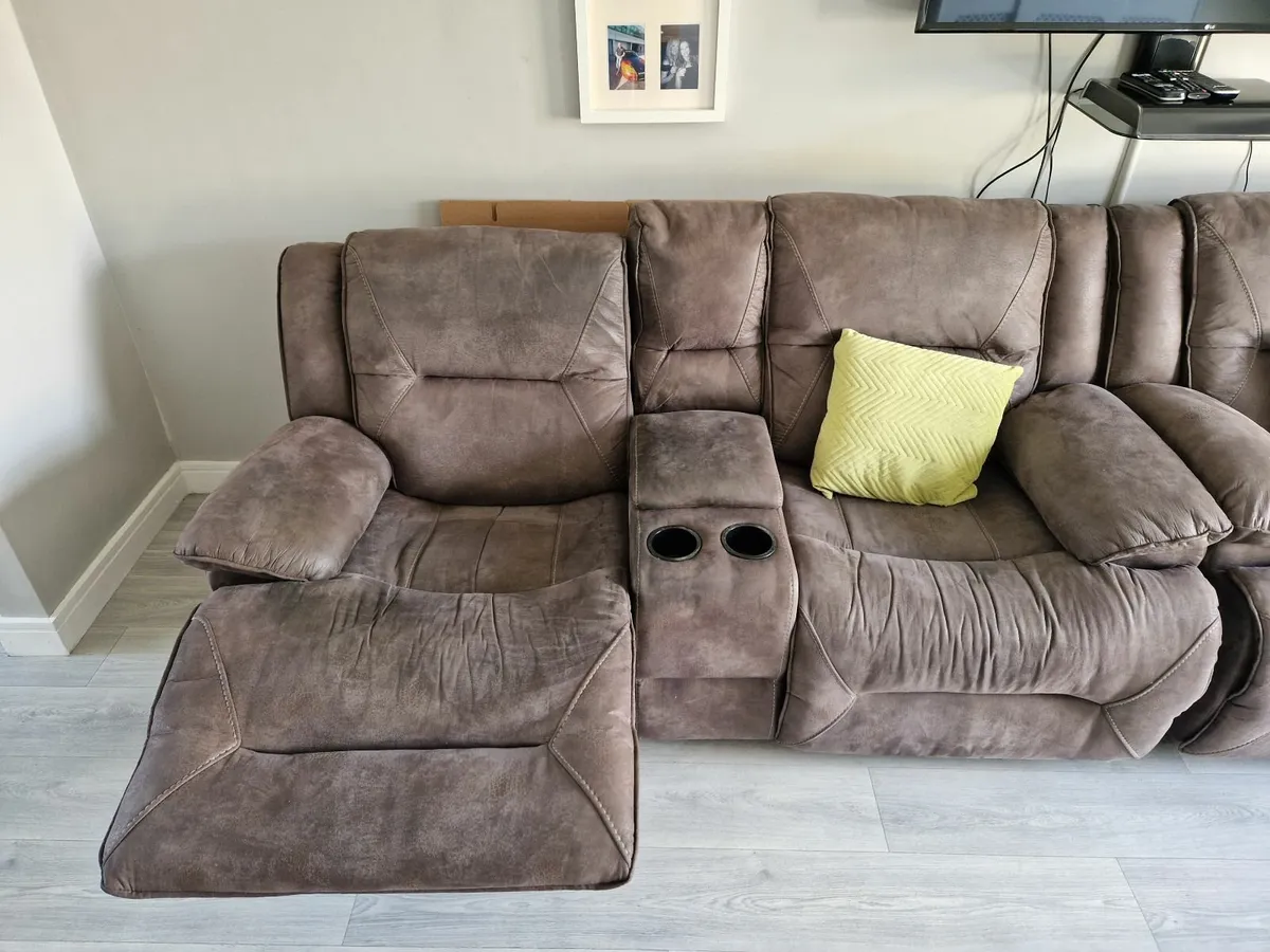 Free 3 Seater & 2 Seater Recliner Couches - Image 2