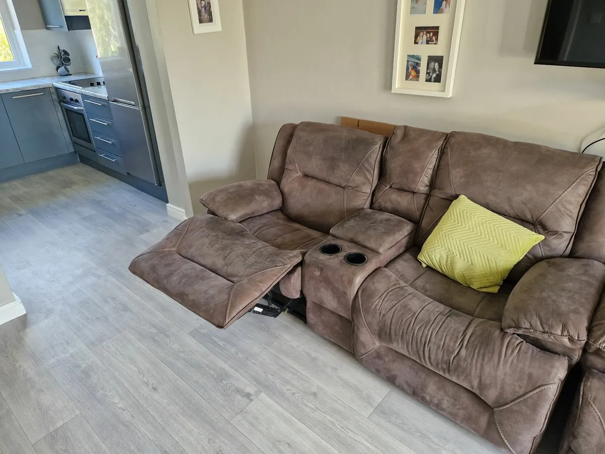 Free 3 Seater & 2 Seater Recliner Couches - Image 3