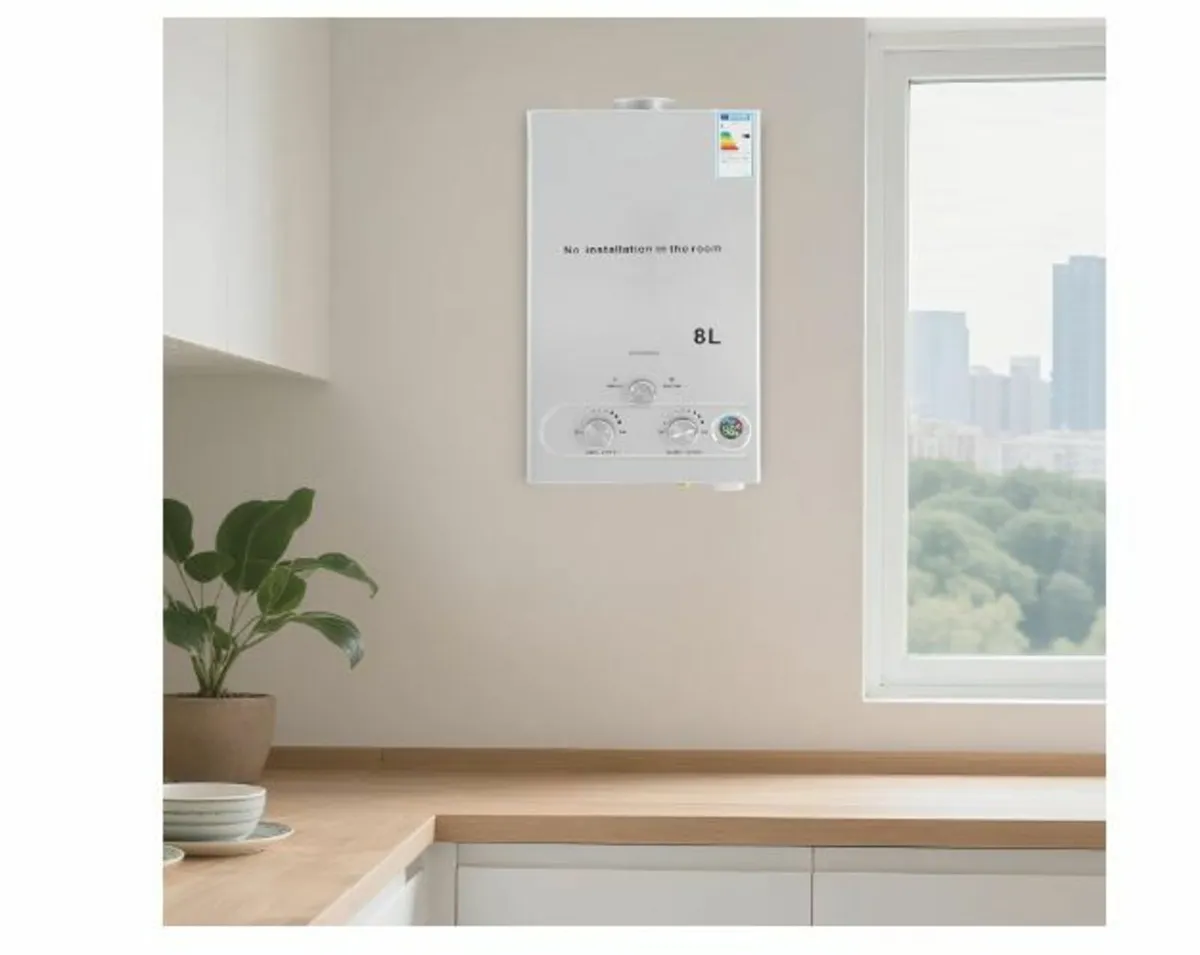 8L gas water heater, 18KW LPG instantaneous water - Image 3