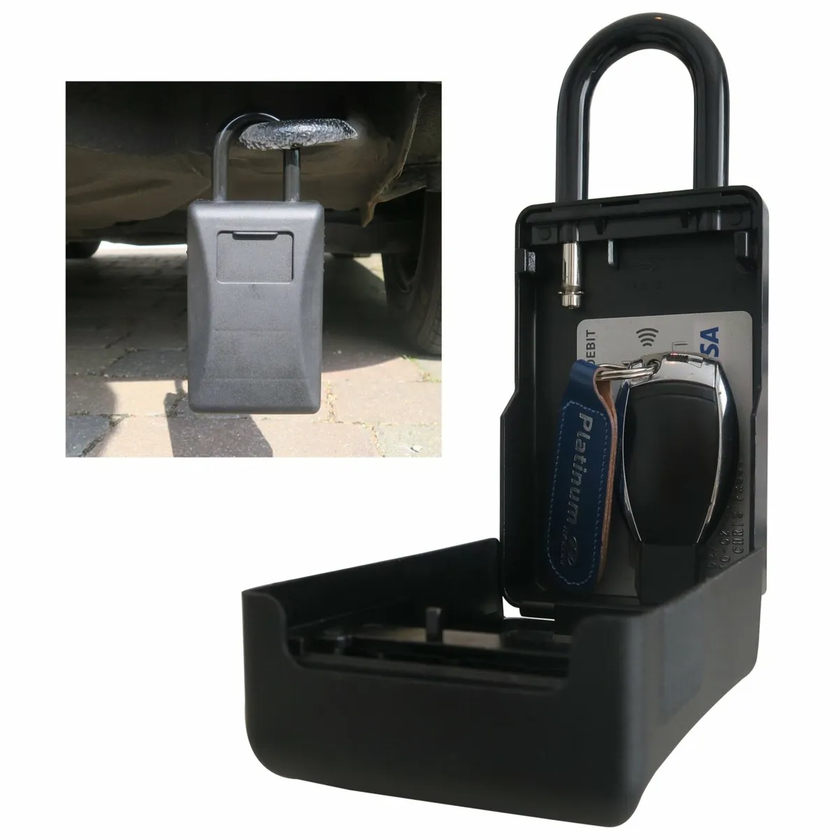 Portable Car Key safe Surflogic and Mooncode - Image 1