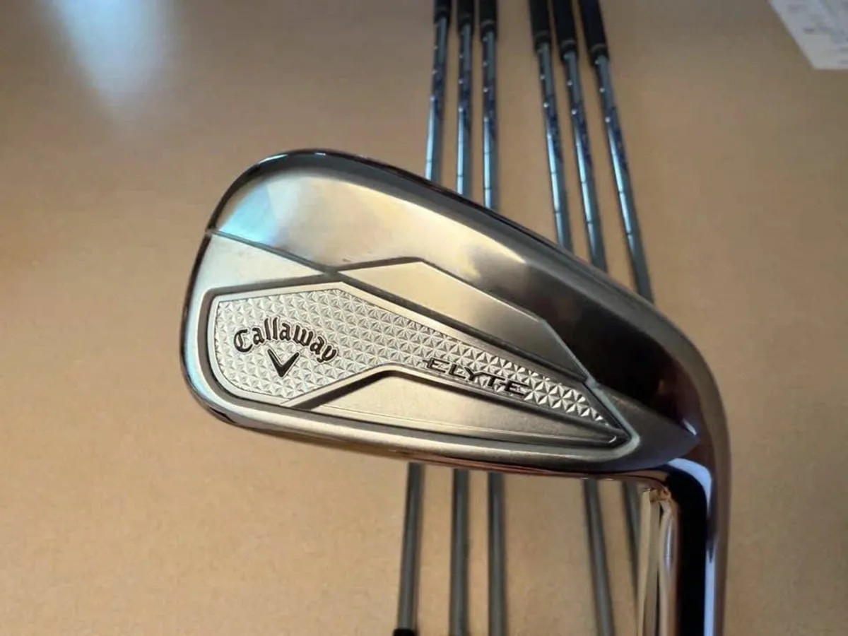 Callaway Elyte irons 4-PW stiff - Image 1